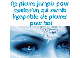 ne pleure jamais